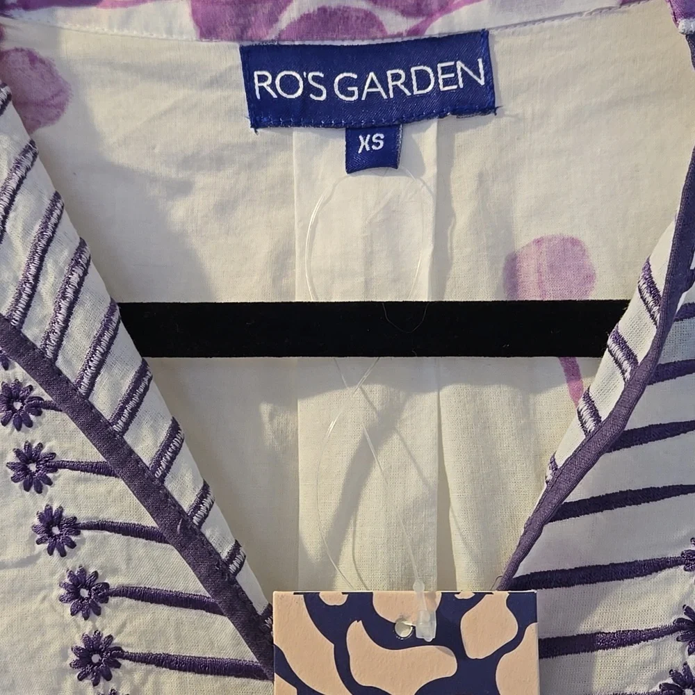 Ro's Garden Maxi Floral Kaftan Dress